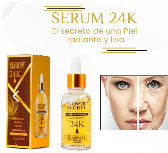 Serum facial 30 ml te da confianza y elimina los signos de la edad