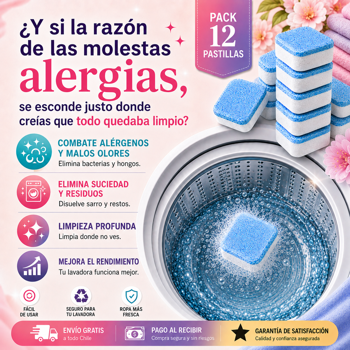 ¿Y si la razón de las molestas alergias, se esconde justo donde creías que todo quedaba limpio?